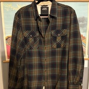 Vans Green Plaid Flannel